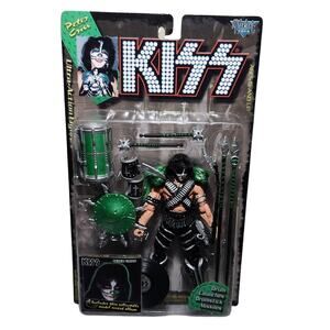 McFarlane Toys Vintage Kiss Peter Criss Ultra Action Figure 1997 New Sealed